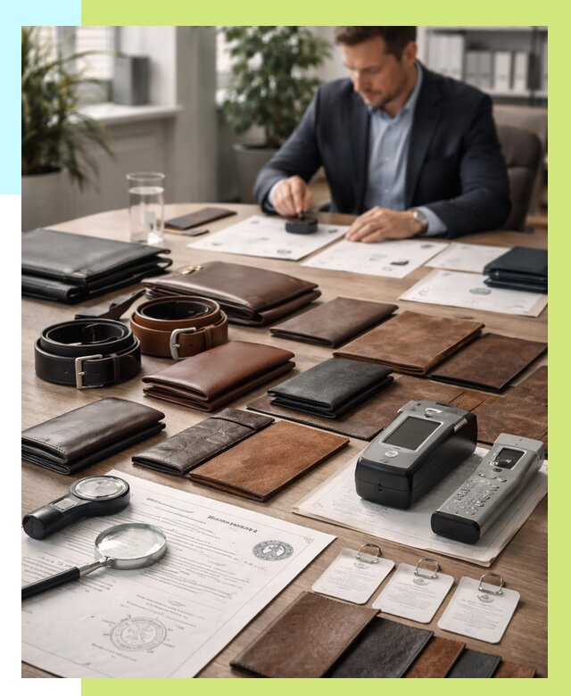 Сертификация кожаных изделий в Лысьве от 12308 р. | Алешин-Лсь