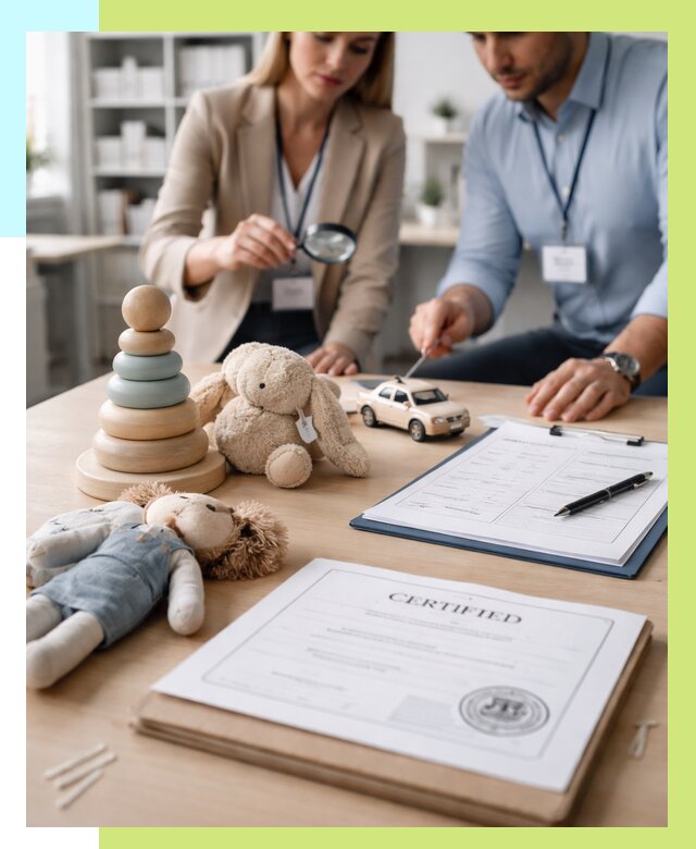 Сертификация игрушек в Лысьве от 12308 р. | Алешин-Лсь