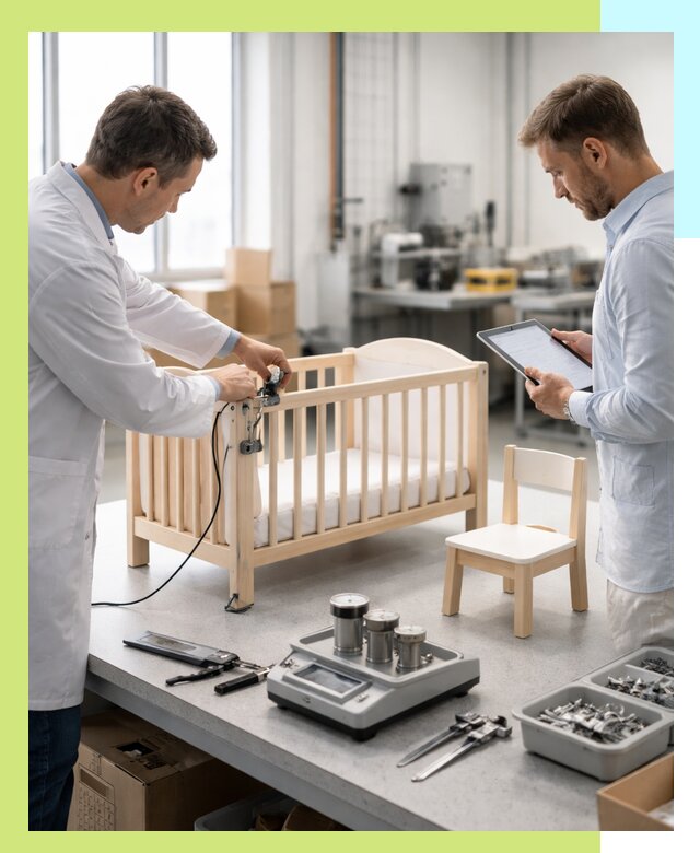 Сертификация детской мебели и проверка безопасности в Лысьве