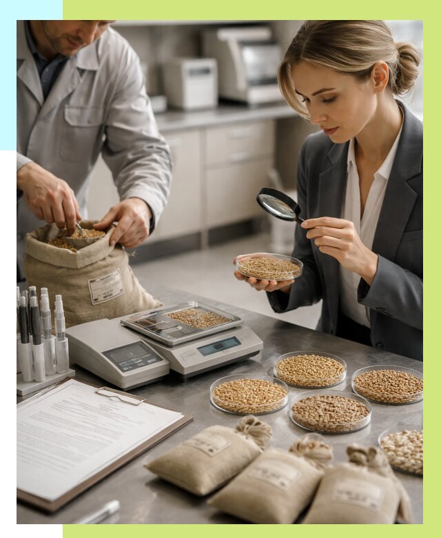 Сертификация зерна в Лысьве по цене от 15386 р. | Алешин-Лсь