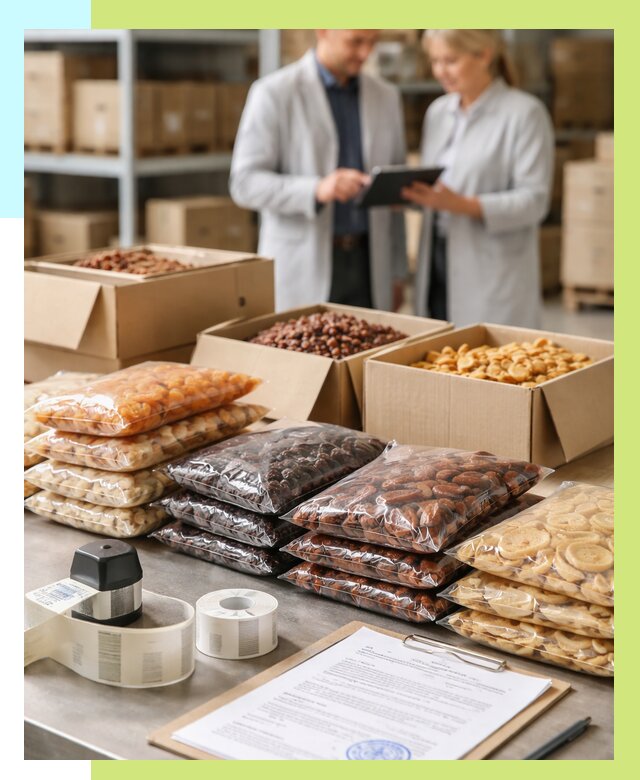 Сертификация сухофруктов в Лысьве от 12308 р. | Алешин-Лсь под ключ