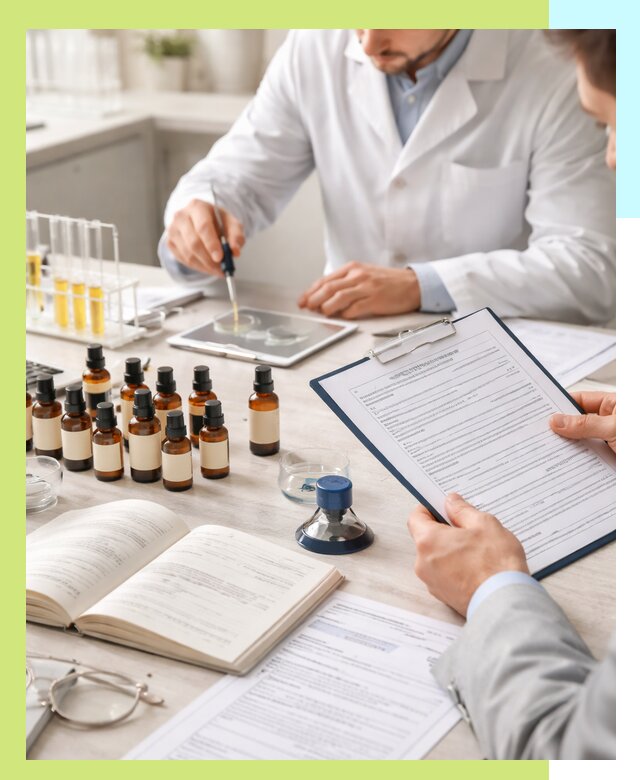 Сертификация эфирных масел и документация качества в Лысьве