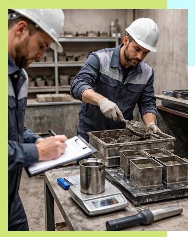 Сертификация качества и соответствия бетона в Лысьве