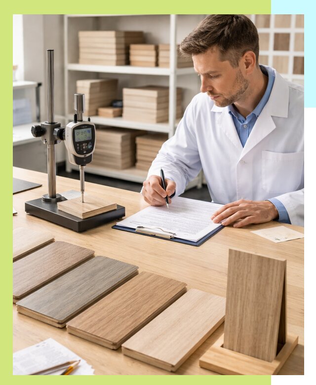 Сертификация ламината с испытаниями и оформлением документов в Лысьве
