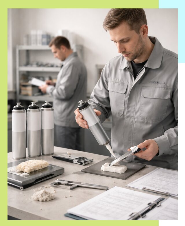 Сертификация монтажной пены и соответствие стандартам в Лысьве