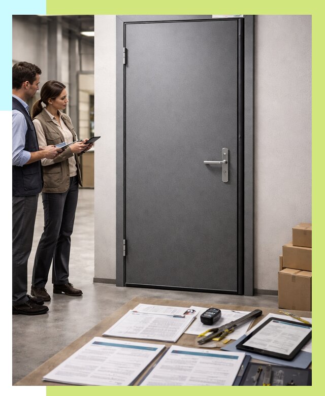 Сертификация противопожарных дверей в Лысьве от 9231 р. | Алешин-Лсь