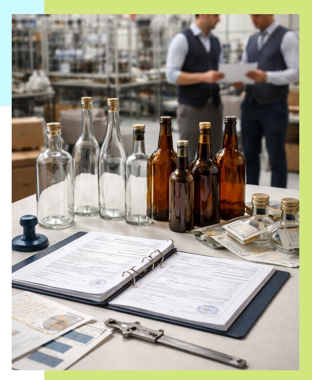 Сертификация стеклянных бутылок в Лысьве от 25643 р. | Алешин-Лсь