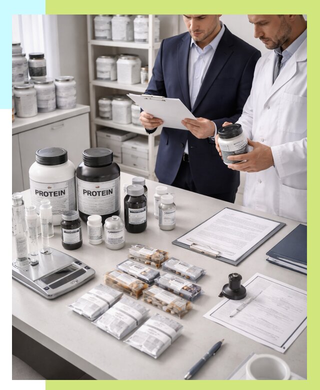 Сертификация спортивного питания в Лысьве от 15386 р., Алешин-Лсь