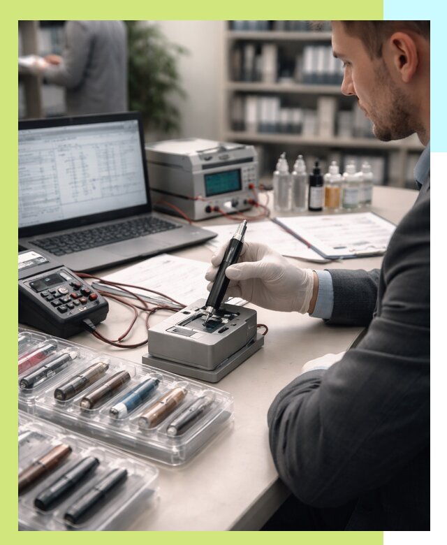 Сертификация электронных сигарет и вейпов в Лысьве