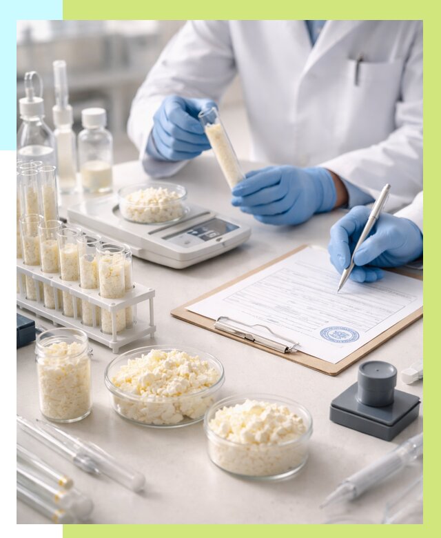 Сертификация творога в Лысьве от 12308 р. под ключ | Алешин-Лсь