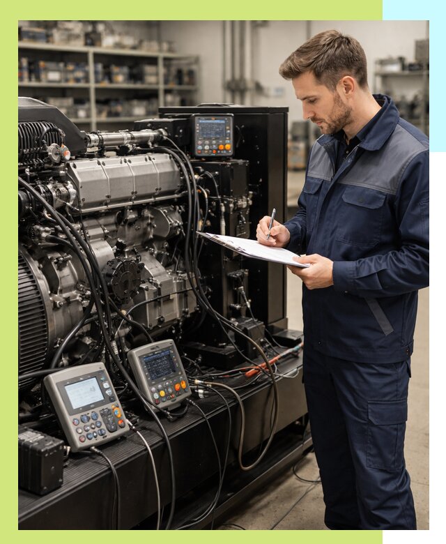 Сертификация дизельных генераторов и их оборудования в Лысьве