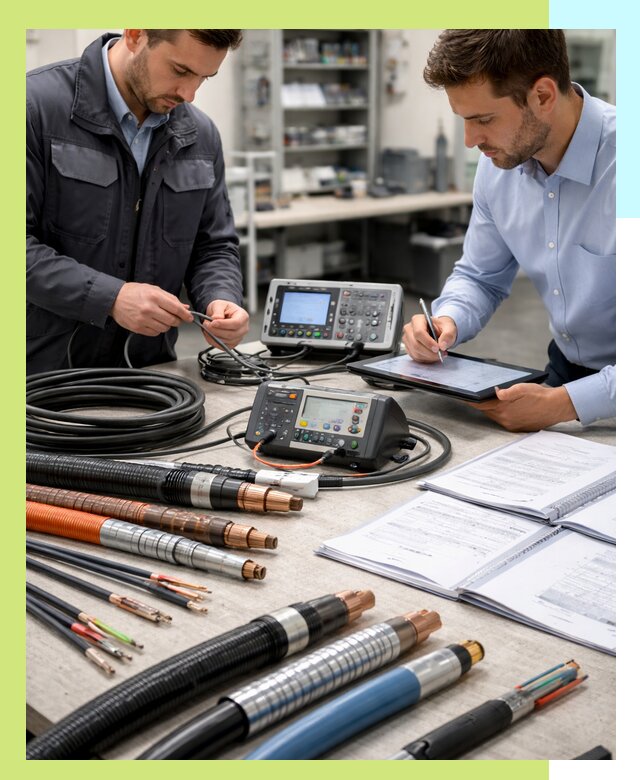 Сертификация кабеля и электропроводки в Лысьве под ключ