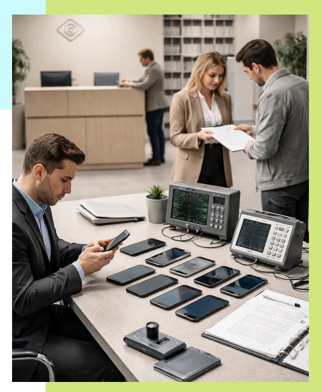 Сертификация телефонов в Лысьве от 25643 р. под ключ | Алешин-Лсь