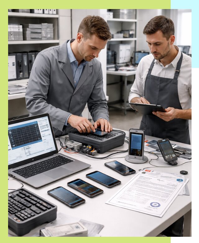 Сертификация мобильных телефонов и смартфонов в Лысьве под ключ