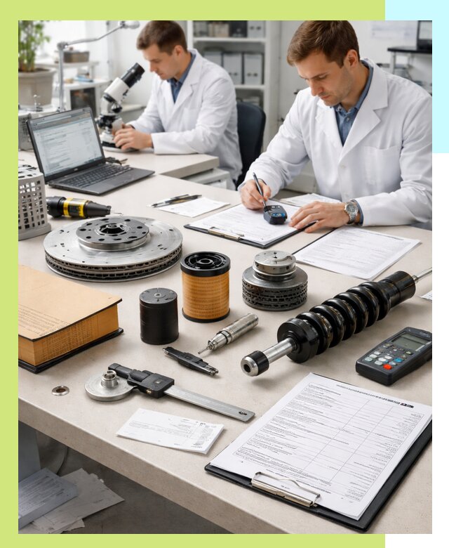 Сертификация автозапчастей и комплектующих в Лысьве по ГОСТ