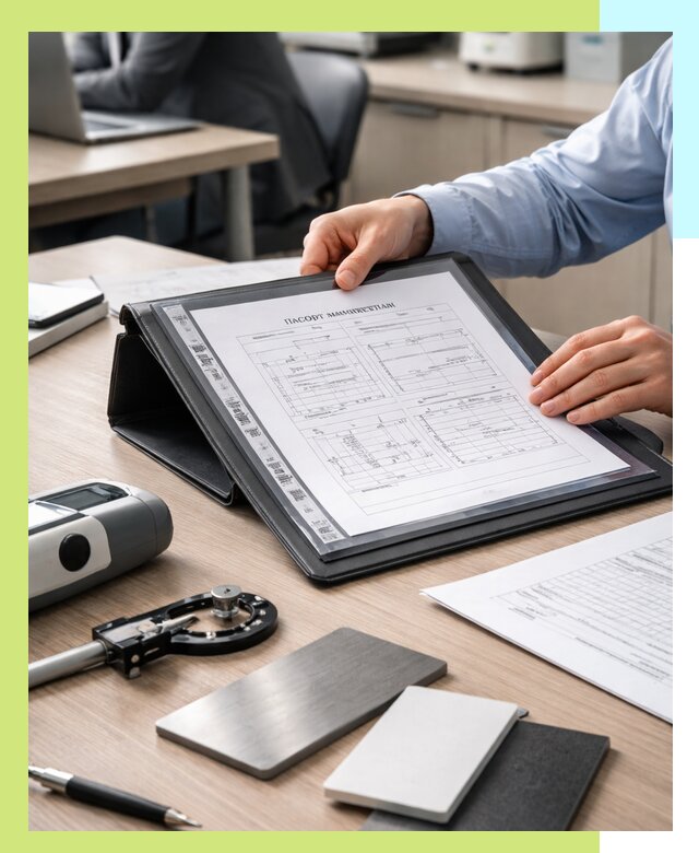 Оформление паспорта материала для продукции в Лысьве