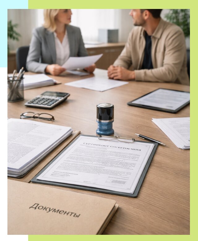 Сертификат соответствия на продукцию в Лысьве от 15386 р.|Алешин-Лсь