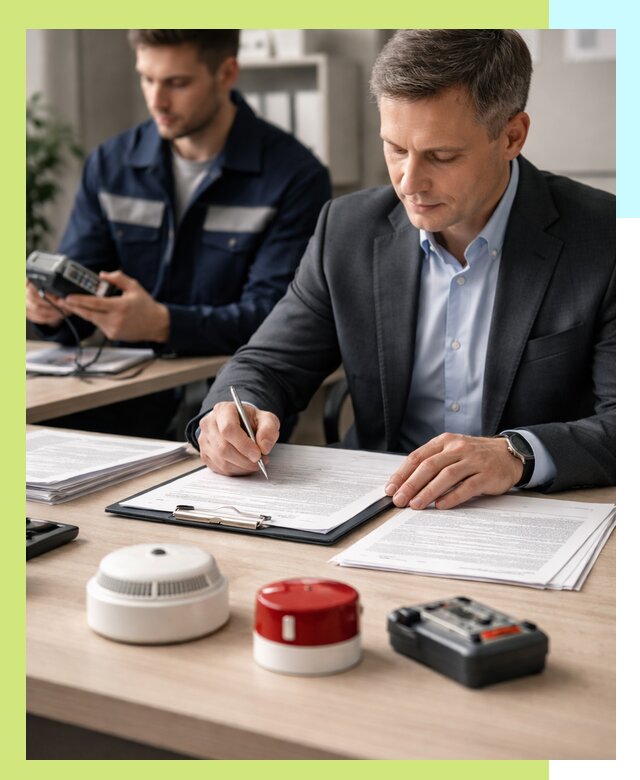 Получение добровольного пожарного сертификата в Лысьве