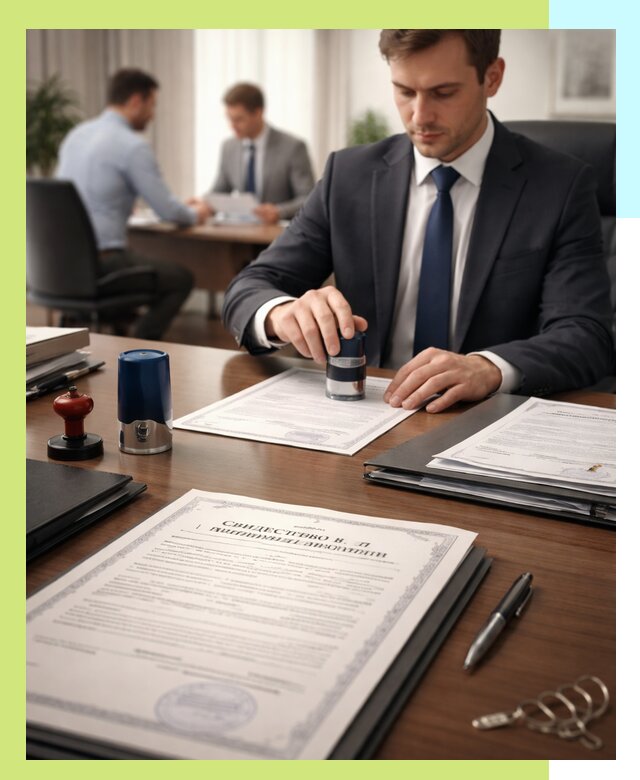 Оформление свидетельства о государственной регистрации в Лысьве