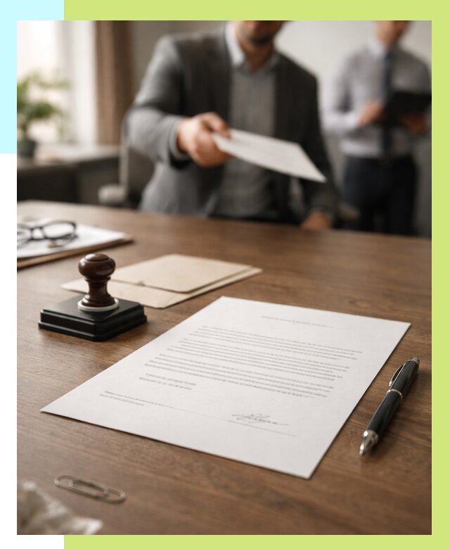 Отказное письмо по сертификации в Лысьве от 3590 р. | Алешин-Лсь