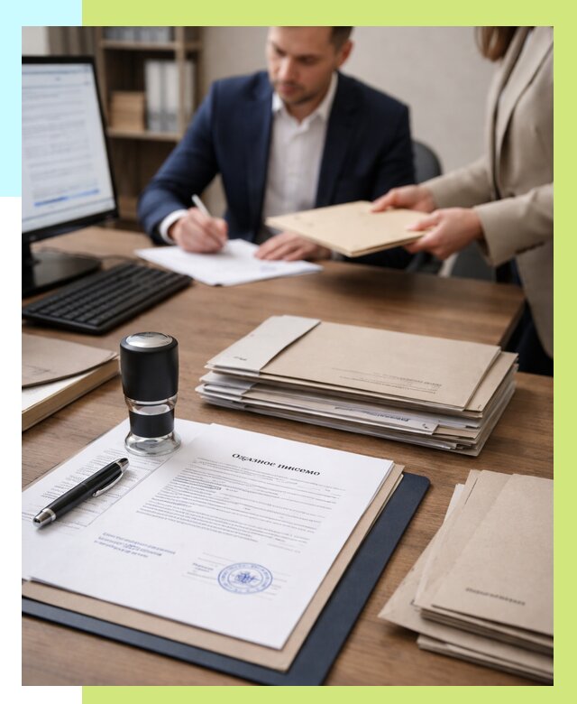 Отказное письмо для таможни в Лысьве от 3077 р, Алешин-Лсь