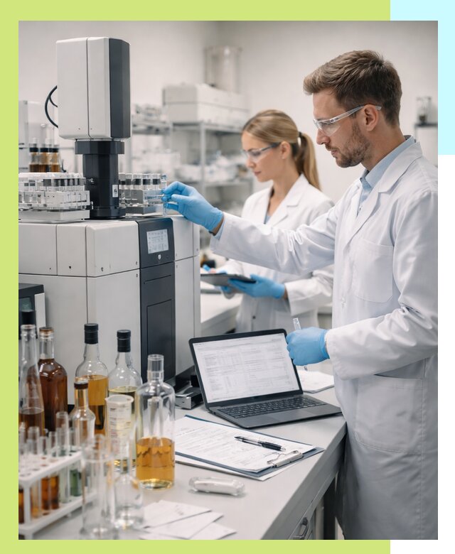 Выдача заключения о спиртосодержании продукции в Лысьве