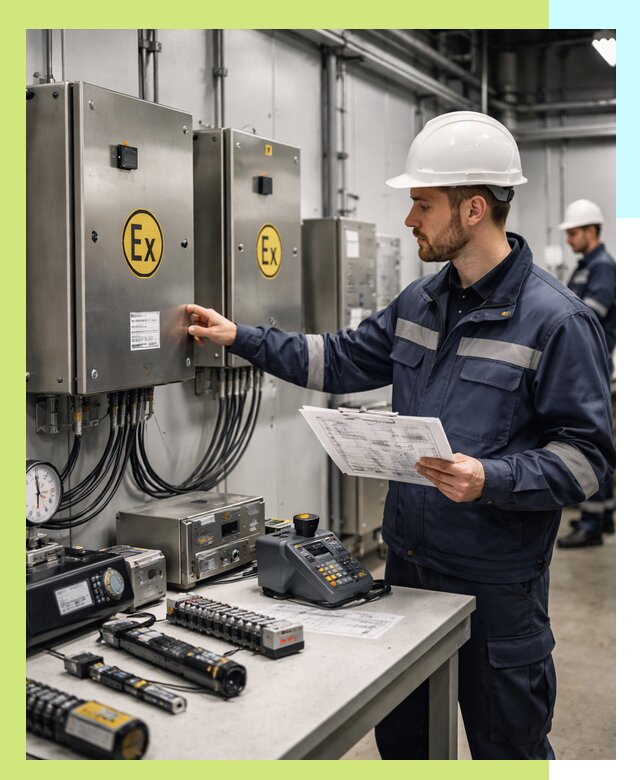 Сертификат взрывозащиты промышленного оборудования в Лысьве