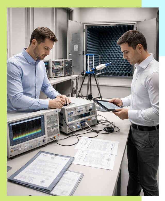 Оформление и выдача сертификата ЭМС для продукции в Лысьве