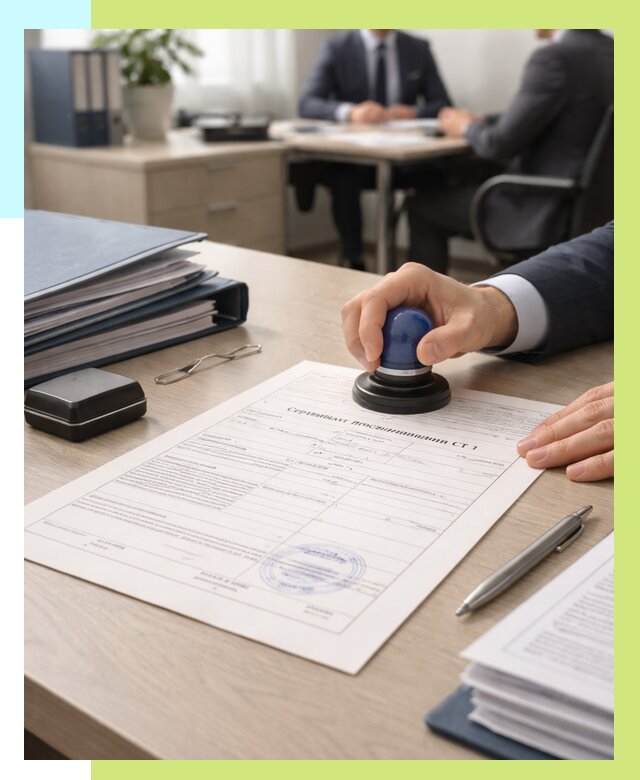 Сертификат происхождения СТ 1 в Лысьве от 4616 р. | Алешин-Лсь