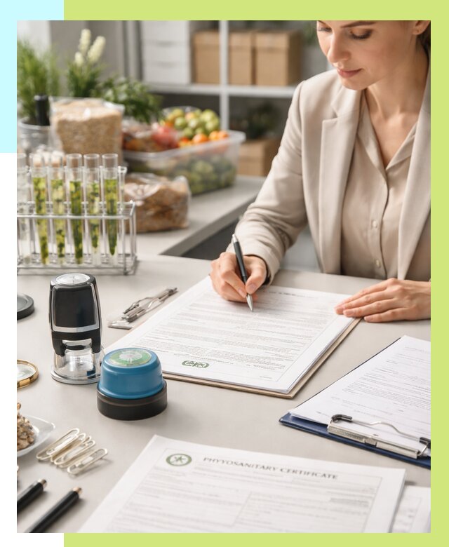 Фитосанитарный сертификат оформить в Лысьве от 4616 р. | Алешин-Лсь