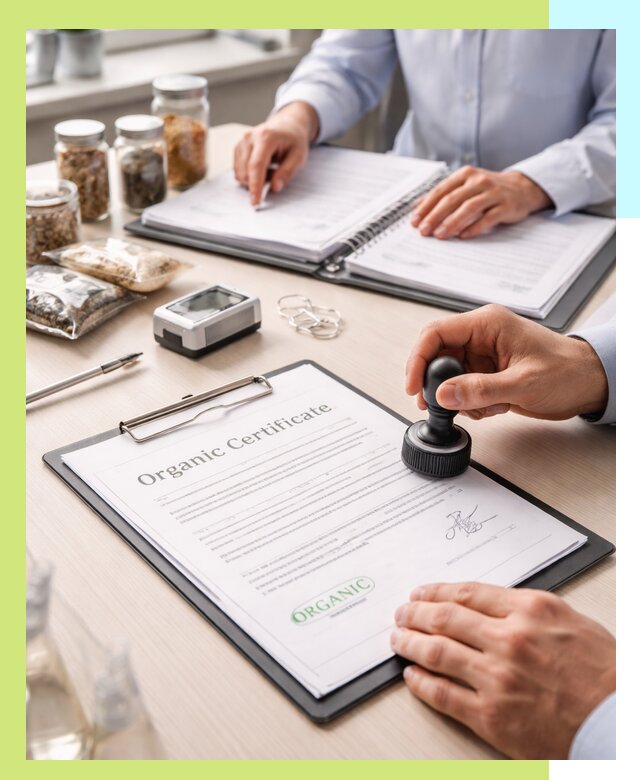 Получение органик сертификата для продукции в Лысьве