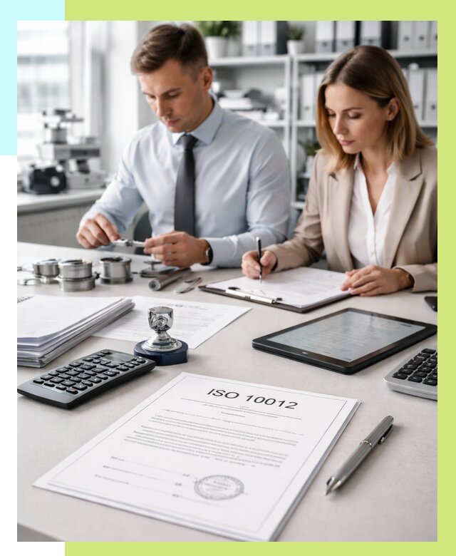 Сертификат ISO 10012 в Лысьве от 25643 р. — Алешин-Лсь