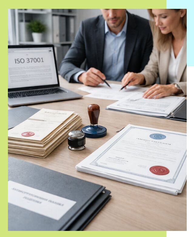 Получение сертификата ISO 37001 по системе борьбы с коррупцией в Лысьве