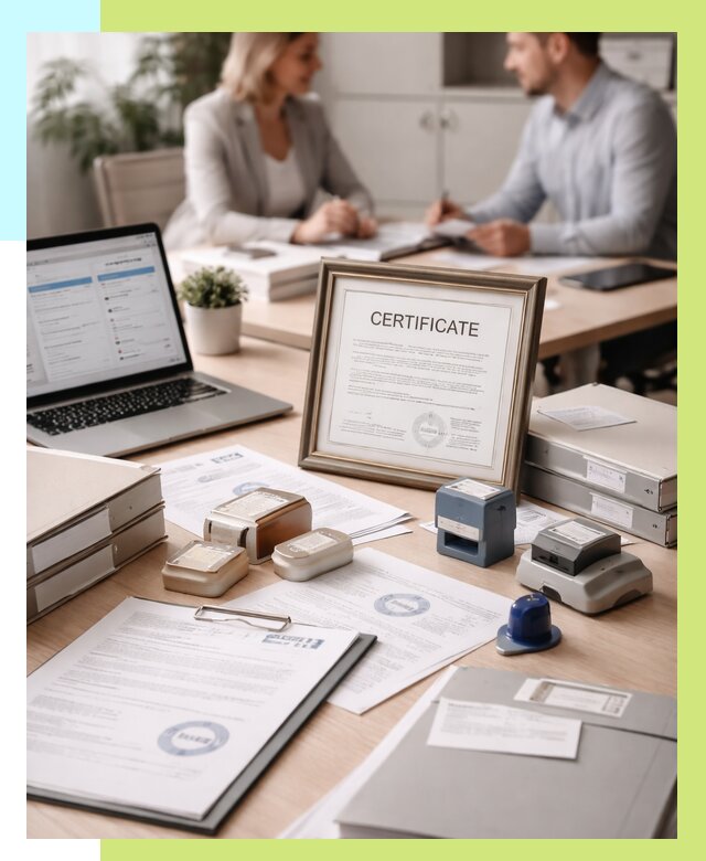 Сертификация компании в Лысьве от 46157 р. | Алешин-Лсь — заказ